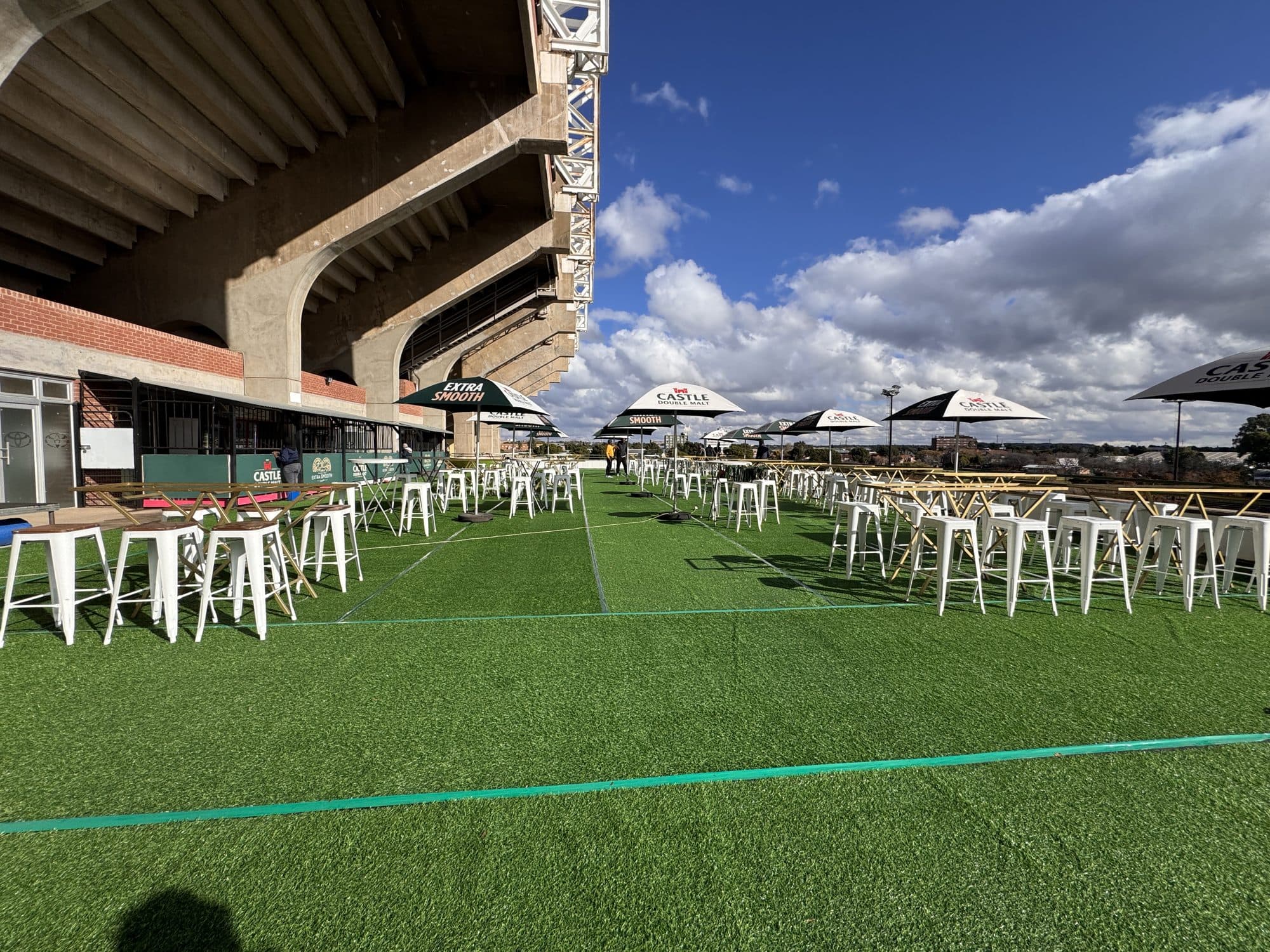 Castle Lager stadium hospitality build